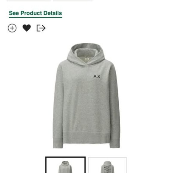 Kaws UNIQLO Sesame Street Extremely RARE Women’s hoodie size Small, Like New - Picture 4 of 4